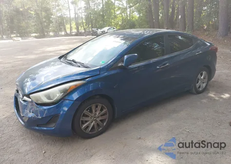2015 Hyundai Elantra Se z USA, uszkodzony, nr VIN KMHDH4AE4FU358257